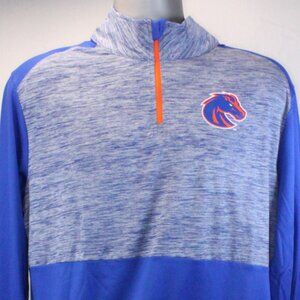 Boise State Broncos 1/4 Zip Long Sleeve Lightweight Pullover